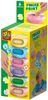SES CREATIVE Barvy pastelové prstové baby set 6x 45ml v kelímku