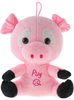 PLYŠ Prasátko baby Piky 21cm mluví česky na baterie Zvuk CZ *PLYŠOVÉ HRAČKY*