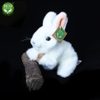 Plyšový králík bílý 16 cm
