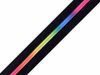 Duhový zip spirálový šíře 6 mm metráž 1 m