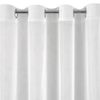 Voálová záclona s kovovými očky 160x300 cm