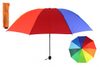 Deštník skládací barevný 25cm kov/látka v sáčku