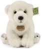 PLYŠ Lední medvěd bílý 28cm sedící Eco-Friendly *PLYŠOVÉ HRAČKY*