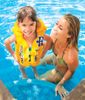 Nafukovací vesta plovací POOL SCHOOL DELUXE žlutá, 3-6 let