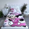 Deka mikroflanel Minnie Flowers 02 Polyester, 100/150 cm