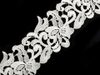Vyšívaná krajka šíře 70 mm, 75 mm METRÁŽ