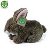 Plyšový králík hnědý ležící, 15 cm