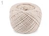 Bavlněná příze / šňůra macramé 550 g