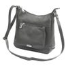 MiaMore Kožená crossbody dámská kabelka tmavě modrá
