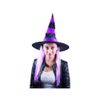 Klobouk čarodějnice s vlasy/ Halloween