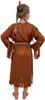 KARNEVAL Šaty Indiánka s čelenkou vel. M (117-128 cm) 6-8 let *KOSTÝM*