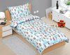Povlečení dětské - Vánoce Bílá,Modrá 90/CH47 140x200, 70x90 cm