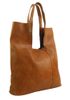 Velká černá shopper dámská kabelka s crossbody uvnitř