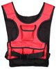 Zátěžová Vesta LS3057 -  červená - 5 kg