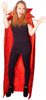 KARNEVAL Šaty plášť červený pavučina dospělý *KOSTÝM*