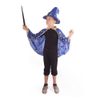 Plášť modrý s kloboukem Čaroděj / Čarodějnice / Halloween
