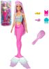 MATTEL BRB Panenka Barbie mořská panna dlouhé vlasy set s doplňky