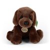 Plyšový pes labrador sedící 30 cm