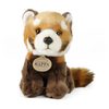 Plyšová panda červená sedící 18 cm