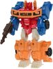 Auto závodní/robot Deformation Warrior transrobot set 2ks s doplňky 3 barvy