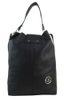 Obrovská černá kožená dámská kabelka / pytel GROSSO