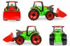 Lena Giga Trucks traktor s lžící (set s přívěsem na písek)