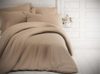 Jednobarevné bavlněné ložní povlečení Béžové 140×200, 70×90 cm