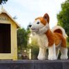 Plyšový pes Akita Inu 30 cm ECO-FRIENDLY