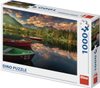 DINO Puzzle Štrbské pleso 66x47cm foto skládačka 1000 dílků v krabici