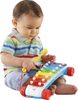 FISHER PRICE Baby xylofon tahací zábavný na kolečkách 8 kláves plast