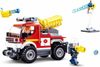 SLUBAN Fire Auto off-road s vodním dělem 192 dílků + 2 figurky STAVEBNICE