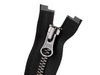 Zip kovový YKK No 5 dělitelný 2 jezdce / dvoucestný 70 cm na kožené bundy