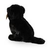 Plyšový černý panter sedící 23 cm