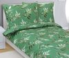 Povlečení bavlněné Zelená,Bílá,Béžová 90/646 140x200, 70x90 cm