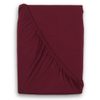 Jersey prostěradlo s lycrou 180x200cm vínové