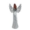 Dekorace anděl se srdcem X8179/4 - 10.5x5.5x24cm