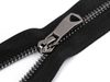 Kovový zip No 5 délka 70 cm s ozdobným jezdcem