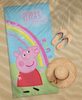 DETEXPOL Osuška Peppa Pig Duha Bavlna - Froté, 70/140 cm