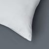 Saténové Povlečení - Tmavě Šedé/Bílé, 240x200 cm, 70x90 cm