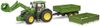 Bruder John Deere 7R 350 (čelní nakladač + přívěs) 03155