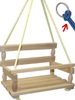 Houpačka dřevěná přírodní UNI 1011
