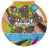 Kniha omalovánek Mandala 25 listů 15x15 cm