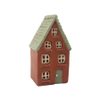 Dekorace domeček X7365/1 - 7 × 5.5 × 12.8 cm