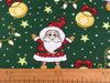 Vánoční bavlněná látka / plátno Mikuláš METRÁŽ