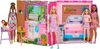 Barbie herní set domek s příslušenstvím + panenka (Mattel)
