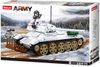 SLUBAN ARMY WWII Tank bílý T-34/85 518 dílků + 2 figurky STAVEBNICE
