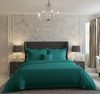 Saténové povlečení LUXURY COLLECTION tmavě zelené