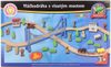 Maxim dřevěná vláčkodráha s mostem (57 dílků)