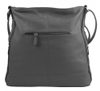 Praktická velká dámská crossbody kabelka 47-MH tmavě šedá