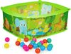 Ohrádka baby bazének set s 50 kuličkami 75x75x30cm pro miminko
